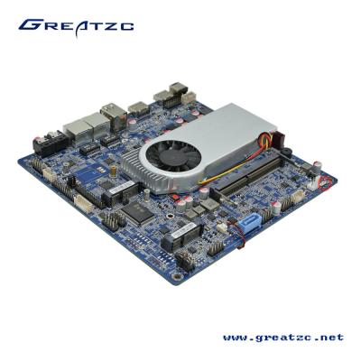 China Skylake i5 6200u industrielles Motherboard PC CPU, Miniitx Doppellan-Motherboard 2 HDMI zu verkaufen