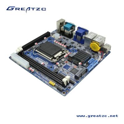 China 6 COM LGA 1151 Socket CPU Dual LAN Motherboard Support 6th Generation CPU Core i7 i5 i3 for sale