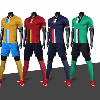 China Sets Personalized Customized Suit Men's Football Team Game Training Kit Short Sleeve Sportswear for sale