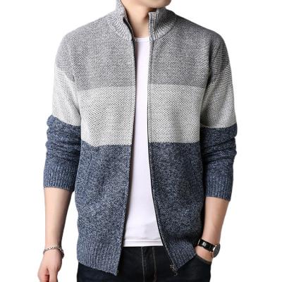 China Custom Logo Men's Sweater Pullover Zipper Men's Sweater New Anti-wrinkle Sweater Warm Cardigan 2021 for sale