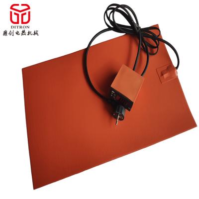 China Silicone Rubber Heater Heat Transfer Heater Heater With Thermal for sale