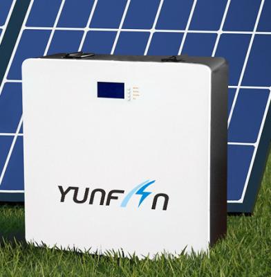 China 51.2V 100Ah 5KWh Wandmontierte Solarbatterie Wohnraum Tiefkreislauf LiFePo4 Batterie zu verkaufen