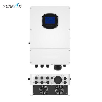 China IP65 Inversores de 5.5KW 230Vac de fase única en la red fuera de la red Inversor solar de 48V Batería 5500W en venta