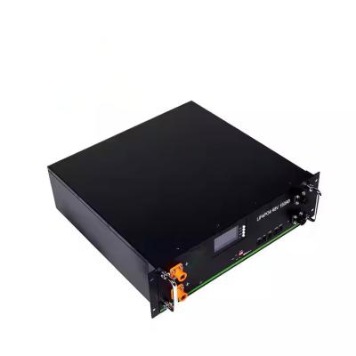 China 48V 150Ah Rack Mounted Type LiFePo4 Battery Rechargeable Battery Pack IP55 for sale