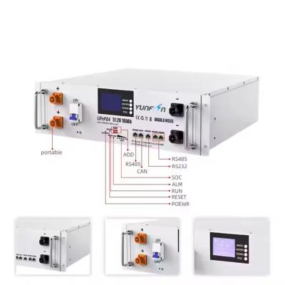 중국 최첨단 48V 100ah 6000 Times 랙 마운트 리?? 배터리 태양 시스템에 적합한 5년 보증 판매용