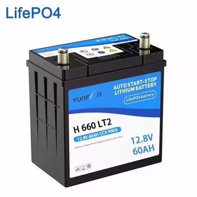 China 60ah Rated Capacity Lithium Car Battery for Car Starter and Long-lasting Deep Cycle Performance for sale