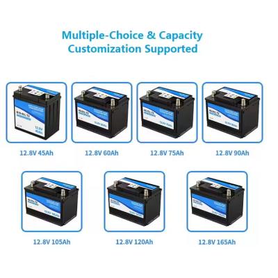 China Lithium Auto Car Start-Stop Lifepo4 Battery D2360LT2 Built In BMS 12.8V60ah 900CCA for Family Cars and Light Trucks for sale