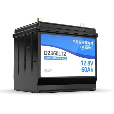 China D23 Car Starting Lithium Battery Auto Car Start Stop Battery LiFePo4 Battery CCA 900A Te koop