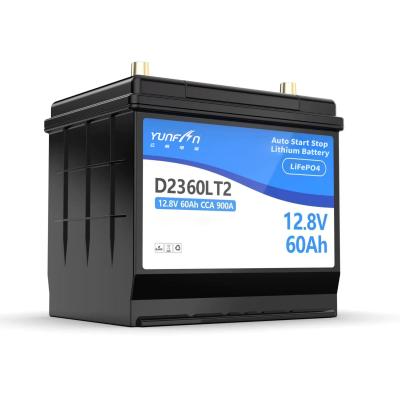 China D23 Car Starting Lithium Battery Auto Car Start Stop Battery LiFePo4 Battery CCA 900A for sale