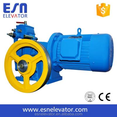 China ESN Elevator Geared Traction Machine/Motor for sale