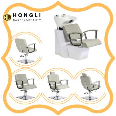 China New style salon package super comfortable barber chair barber chair for beauty salon furniture set for sale