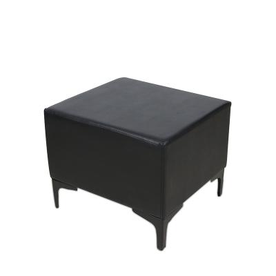 China EUROPEAN China Supplier Black Living Room Furniture Chair Stool Waiting Set for sale