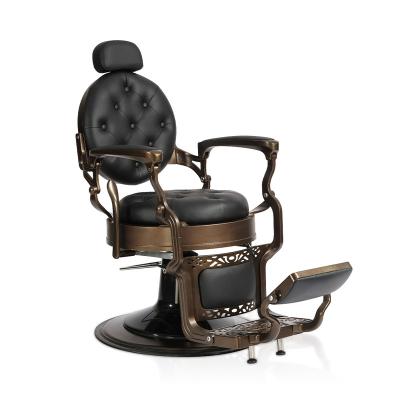 China Retro Vintage European Barbershop Beauty Haircut Salon Barber Chair for sale