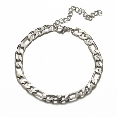 China 2020 Fashion Trendy Simple Foot Figaro Metal Anklet Chain Anklet for sale