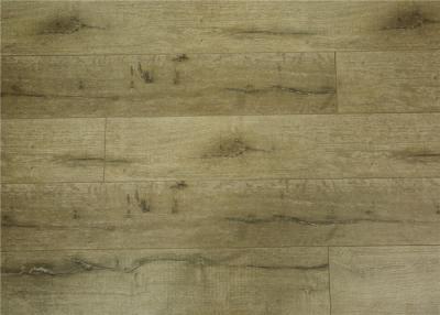 China Dark Wood EIR Laminate Flooring with Swift Locking for DIY / Kitchen Floor Covering for sale