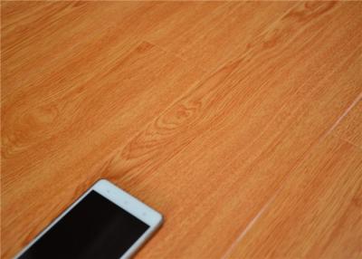 China Embossed Economical High Gloss Laminate Flooring High Resistant  UV Protection for sale