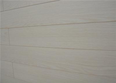 China Eco Small Embossed White Matte Laminate Flooring 8mm Square Edge for sale