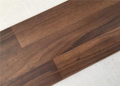 China Tableros de piso de madera de la nuez oscura, suelo comercial de la lamina del tecleo de Unilin en venta