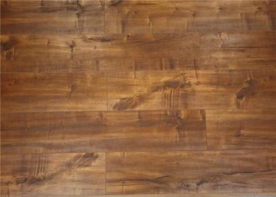 China DIY Floating Wooden Waterproof Matte Embossed Laminate Flooring Double Click for sale