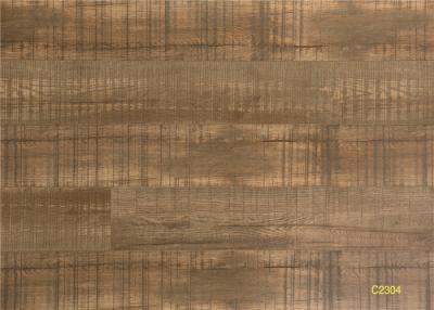 China Residential HDF Embossed DIY Installation Laminate Flooring with Sliced Finish for sale