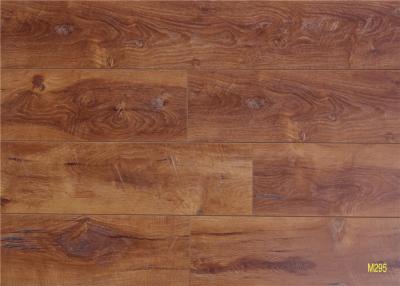 China 10mm 12mm Walnut Wood EIR Laminate Flooring For Living Room / Office for sale