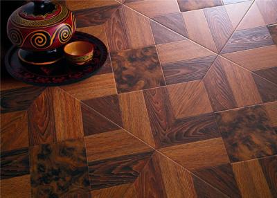 China Art Parquet Tile Effect Laminate Flooring with Marble Design 600 * 600mm for sale