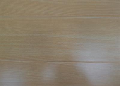 Chine À haute brillance imperméabilisez le plancher en stratifié, panneau de plancher biseauté en bois de hêtre d'U Glueless à vendre