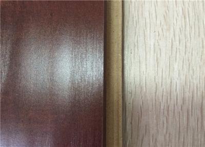 China Pisos de madera oscuros apenados, suelo laminado flotante en la instalación fácil de la cocina en venta