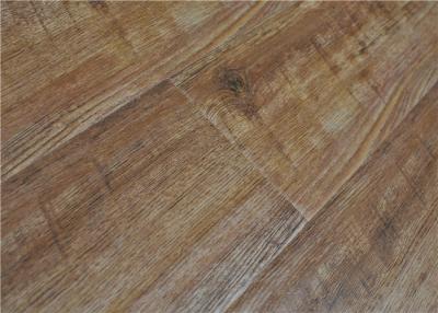 China 12mm Bedroom Distressed Oak Laminate Flooring Floating Waterproof Arc Click for sale