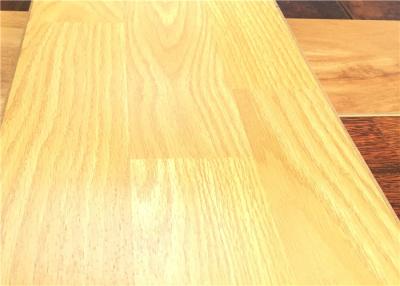 China Oak Laminate Flooring Soundproof Floating Laminate flooring 8724 crystal surface browncore for sale