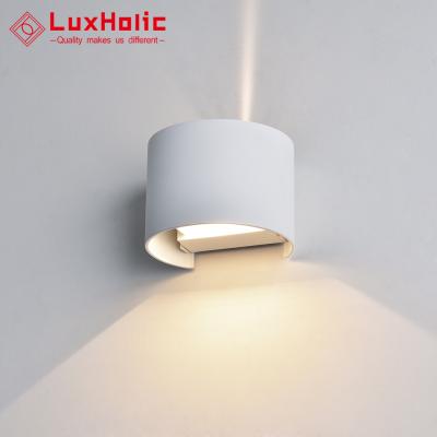 China LuxHolic 6W IP55 Class Modern Waterproof Outdoor Wall Light Decorative Wall Light LuxHolic 6W IP55 LED Decorative Wall Light for sale