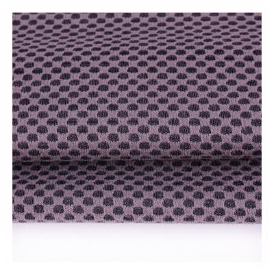 China Manufacturer Knit Polyester Cation Anti-Static Honeycomb Hexagon Mesh Fabric Dry Fit Heather Cool Max Waffle Sports Fabric For Tracksuit for sale