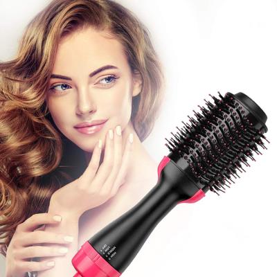 China Waterproof.Fast Drying 3 In 1 Negative Irons Comb One Step Hair Dryer Straightener Hot Curl Iron for sale