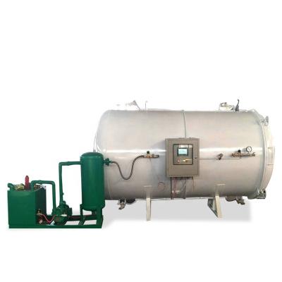 China Large Capacity 3CBM Solid Wood Vacuum Dryer High Frequency Vacuum Dryer For Lumber Wood Kiln for sale