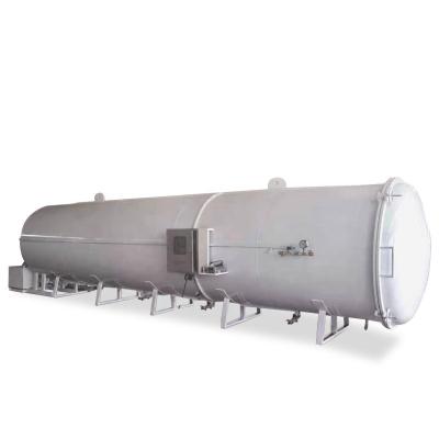 China Automatic Control 3CBM High Frequency Vacuum Dryer Large Capacity Wooden Rotary Vacuum Dryer Sale for sale