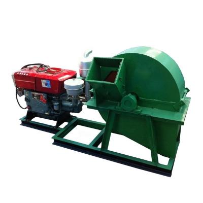 China High efficiency low cost high quality diesel engine wood shaving wood cutting machine for sale for sale