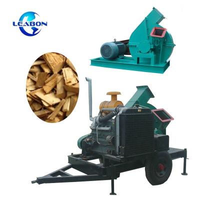 China Building Material Stores Manufacturer Supply Diesel Engine Wood Chipper Log Branch Chipper Machine Wood Shredder 10Ton/H for sale