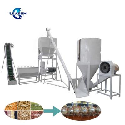 China Long Maintenance Time Good Price Poultry Feeds Machine Livestock Animal Feed Pellet Making Line for sale