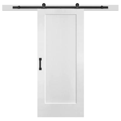 China Kinmade raincoat 36 in. x 84 in. Interior Sliding Barn Doors Slab with Hardware Kit for sale