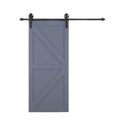 China Sound Insulation 150cm-300cm Ferris Wheel Cabinet Barn Doors Kitchen Door Interior Track System Industrial Wood Barn Door Hardware Kit for sale