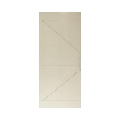 China Sound Insulation Sliding Glass Bathroom Shaker Door Slab Interior Barn Door Barn Doors for sale