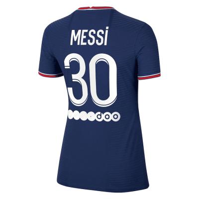 China Shirts & Main no. 30 New Season 2021 Messi Neymar Mbappe Jersey High Quality Custom Women's 30 Messi Mens Soccer Jerseys for sale