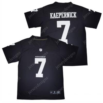 China Wholesale Colored Men's Breathable #imwithkap Colin Kaepernick #7 Im With Kap American Football Jersey Stitched for sale