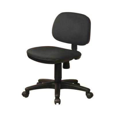 China (Size)Taiwan Black Office Chair Task Secretary Swivel Lift Chair Pneumatic Adjustable Seat Height Adjustment Tilting Back for sale