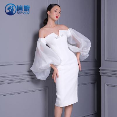 China 2022 Designer Luxury Wedding Dress Breathable Elegant Women's Wedding Dress Evening Dresses for sale