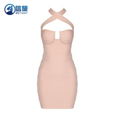 China 2022 Anti-Static New Style Party Girl Dress With Bodycon Buttocks Dresses Women for sale