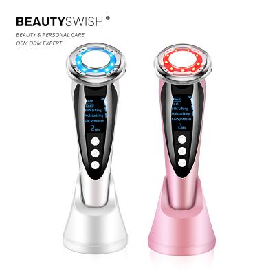 China Removal BeautySwish Sonic Cleansing Importing Facial EMS Blood Vessels Lifting Moisturizing Hot and Cold LED Photon Beauty Instrument for sale