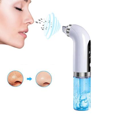 China Acne Pore Compress Water Cycle Beauty Device Small Bubble Acne Treatment Facial Tool Vacuum Blackhead Remover Hot Heating Removal for sale