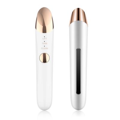 China New Blood Vessels Removal Product Eyes Hot EMS Vibration Massage Stick Electric Eye Care Massager Pen for sale