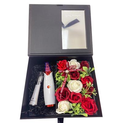 China OEM Valentine Day Beauty Device Set Skin Care Personal Care Freely Selectable Matching Gift Set Promotion Gifts With Luxury Gift Flower Box for sale